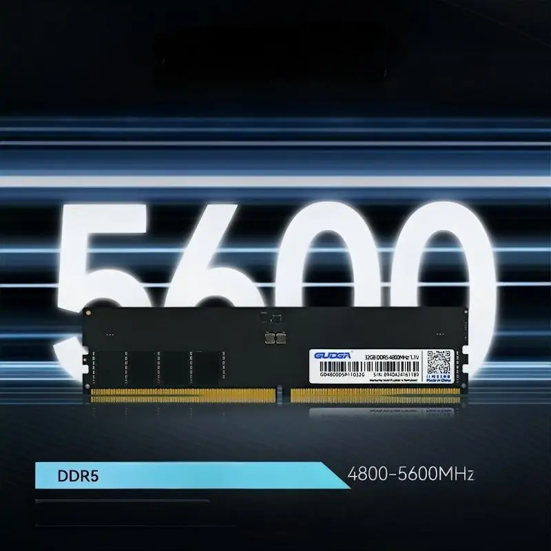 DDR5 UDIMM RAM 5600MHz 6000MHz ترقية الذاكرة لسطح المكتب
