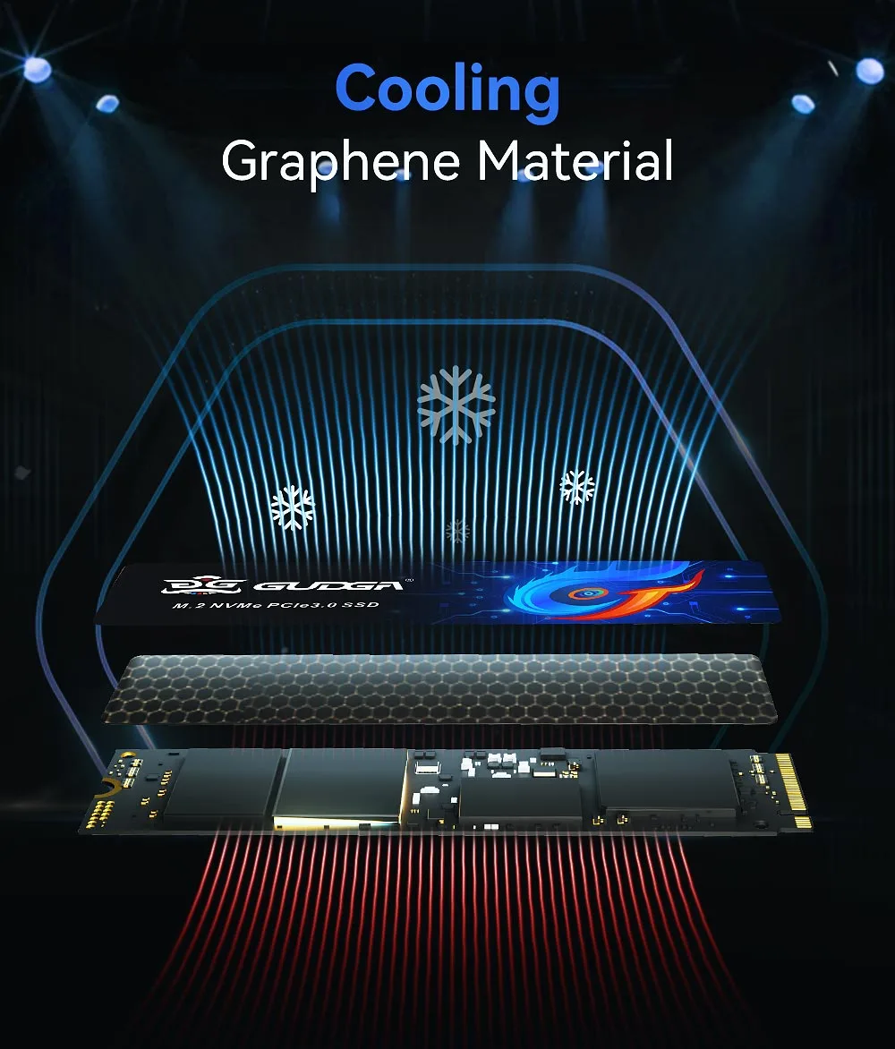 NVME M.2 PCIE 3.0X4 2400mb/s 2280mm SSD
