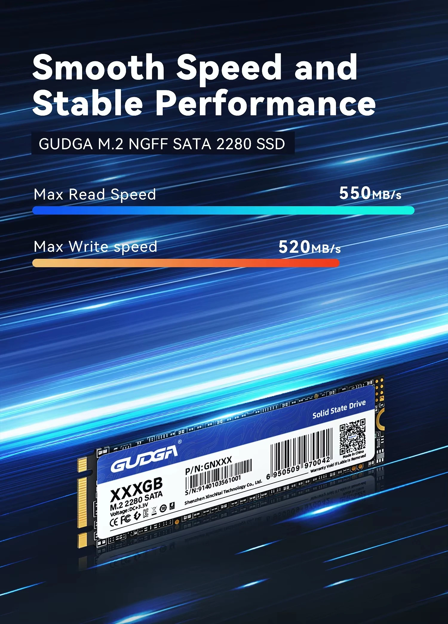 Small Size M.2 2242 SSD